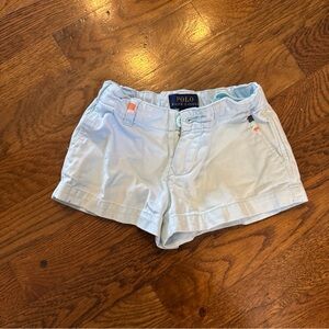 Polo by Ralph Lauren Light Blue Women’s Cotton Shorts